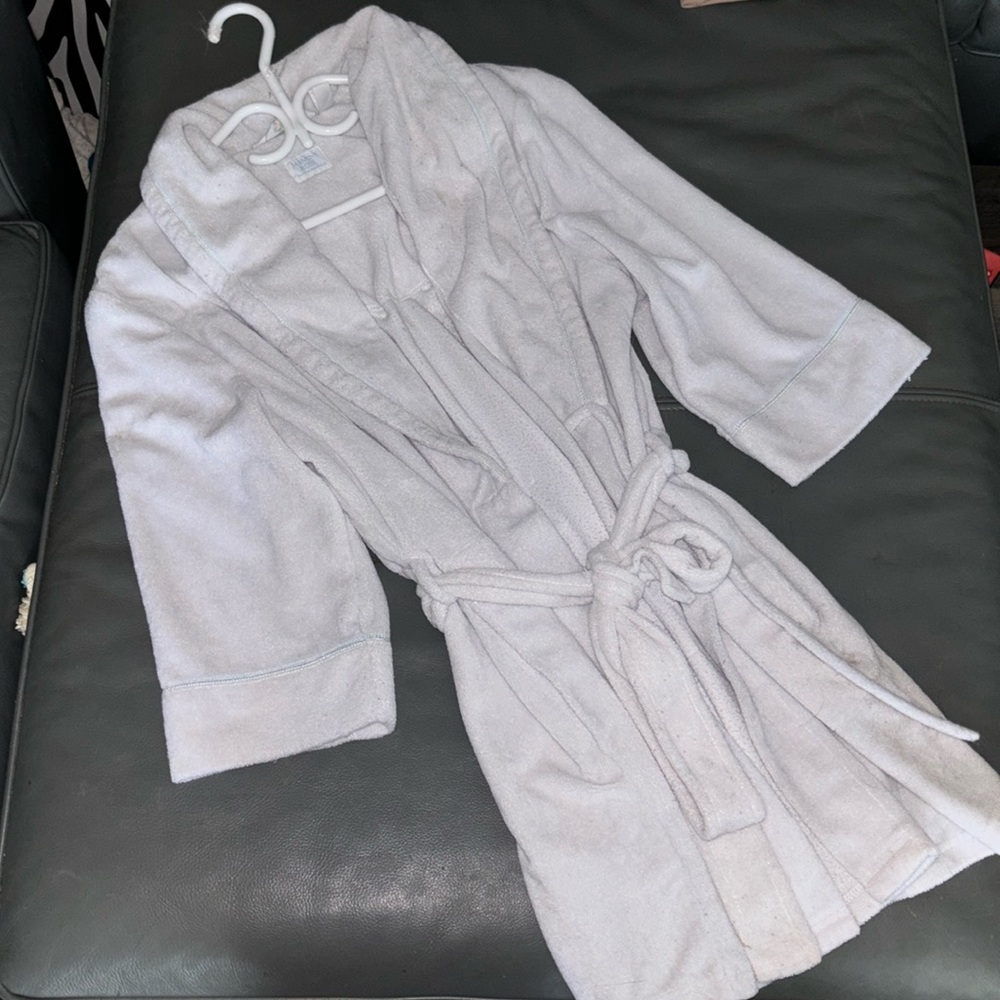 Cute white robe